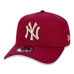 Boné New Era Aba Curva New York Yankees Vinho