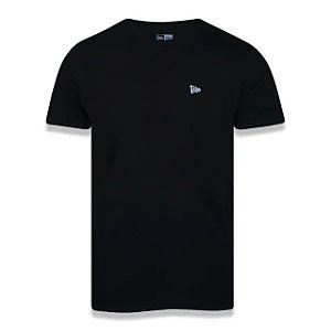 Camiseta New Era Basico Essentials Tri Black