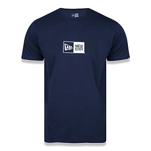 Camiseta New Era Essentials Box Azul