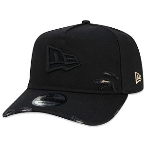 Bone New Era 940 Destroyed Nature Black