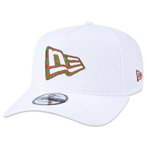 Boné New Era Aba Curva A-Frame Colection Vacation Branco