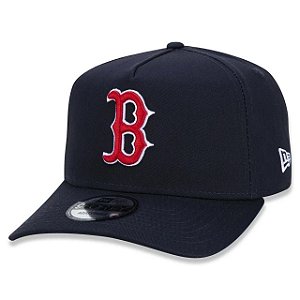 Boné New Era Aba Curva Boston Red Marinho