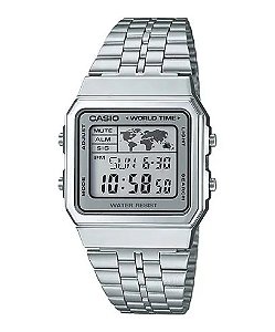 Relógio De Pulso Casio Vintage Digital A500wa-7Df-Sc