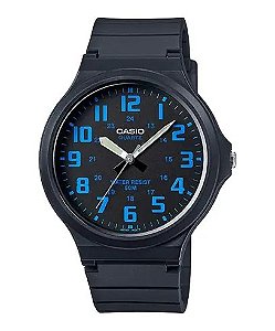 Relógio De Pulso Casio Standard Analógico Mw-240-2Bvdf-Sc