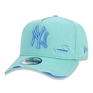 Boné New Era Destroyed New York Yankes Verde