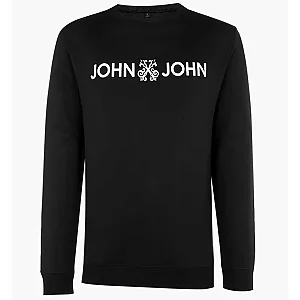 Moletom John John New Basic Black