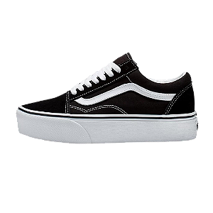 Tênis Old Skool Plataforma Black White