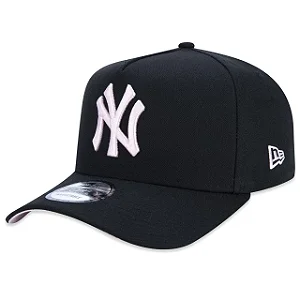 Boné New Era New York Yankees Black Pink