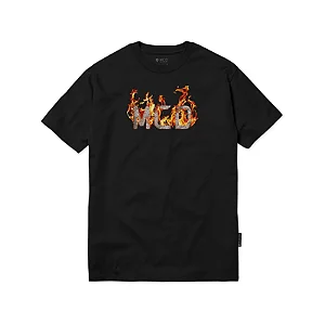 Camiseta Mcd Regular Fuego Black