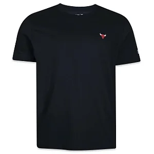 Camiseta New Era Core Chicago Bulls Black