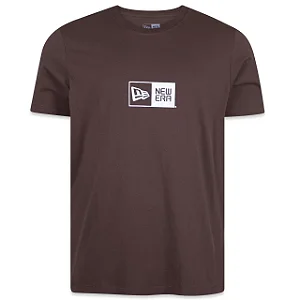 Camiseta New Era Box Branded Marrom