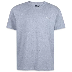 Camiseta New Era Core Ne Mescla Cinza