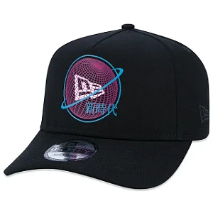 Boné New Era Aba Curva Tecnologic Black