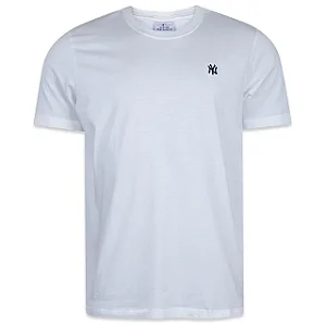 Camiseta New Era Mini Bordado New York Yankees OFF WHITE