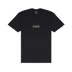 Camiseta Vans Classic Easy Box Ss Black Lime Green