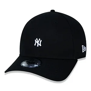 Boné New Era Aba Curva Minilogo New York Yankees Black