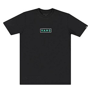 Camiseta Vans Easy Box Black/Blue