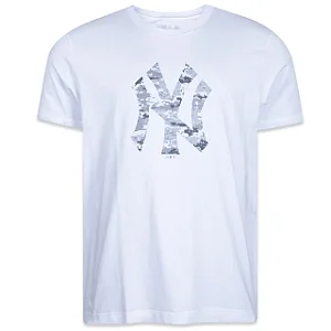 Camiseta New Era Core New York Yankees White