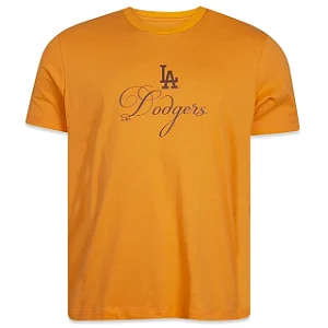 Camiseta New Era Classic Los Angeles Dodgers Orange