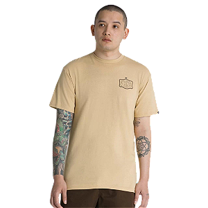 Camiseta Vans Pawn Shop Ss Taos Taupe Kaki
