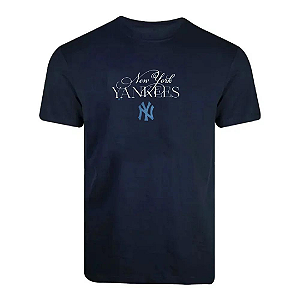 Camiseta New Era Classic New York Yankees Marinho