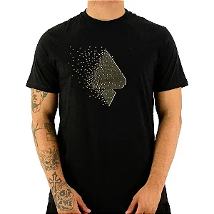 Camiseta Mcd Regular Espada Quadrados Black