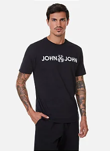 Camiseta John John Estampa Jj Basic Black