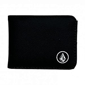Carteira Volcom Circle Stone Black