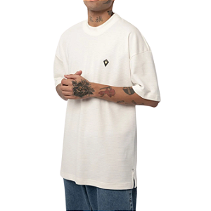 Camiseta Mcd Box-Fit Texture Off White