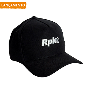 Boné Rpk Aba Curva A Frame Classic Black White