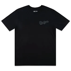 Camiseta New Era Los Angeles Dodgers Fashion Back To Black