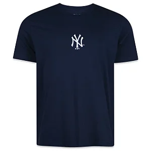 Camiseta New Era New York Yankees Basica Marinho