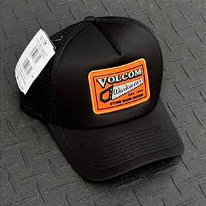 Boné Volcom Workwear Trucker Black