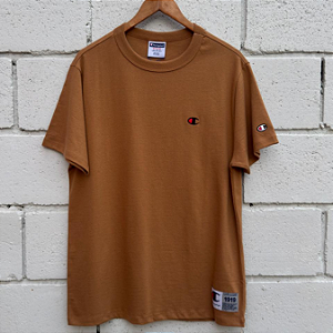 Camiseta Champion Pes Mc Logo Embroidebriefly Brown