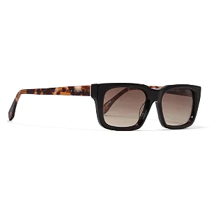 Óculos Evoke Evk 49 A02 Black Shine Havanna Gold Brown Gradient
