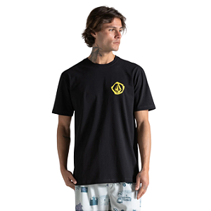 Camiseta Volcom Silk Mc Wavvyy Black