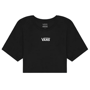 Cropped Vans Flying Crew Black