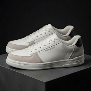 Tênis Calvin Klein Jeans Court Calvin Klein Jeans White