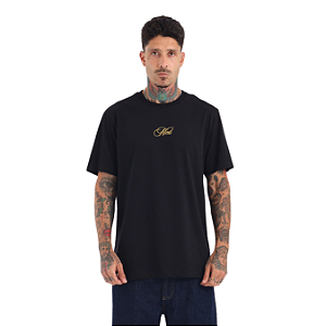 Camiseta Mcd Regular Com Aviamentacao Dri Black