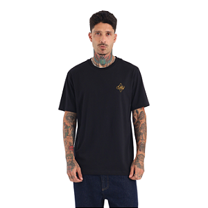Camiseta Mcd Box Fit Caligraffiti Bordado Black