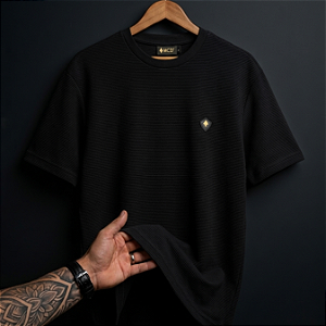 Camiseta Mcd Especial Texturizada Black