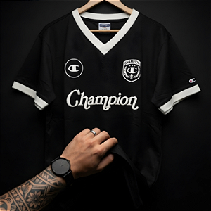 Camiseta Champion Blokecore Surface Lab Champion Black
