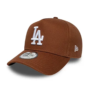 Boné New Era Aba Curva Los Angeles Dodgers Brown