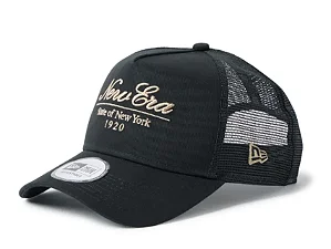 Boné New Era Incl Trucker Black Gold