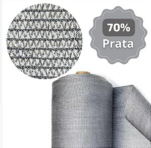 Tela de Sombreamento (Freshnet- 70% Prata 4X1)