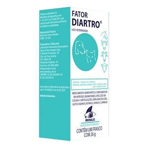 FATOR DIARTRO ARENALES HOMEOPATIANIMAL 26 GR