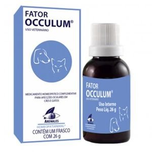 FATOR OCCULUM ARENALES HOMEOPATIANIMAL 26 GR