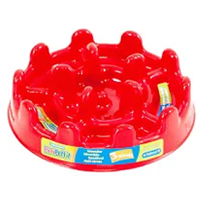 Pet Games Comedouro Lento Pet Fit Vermelho 27cm