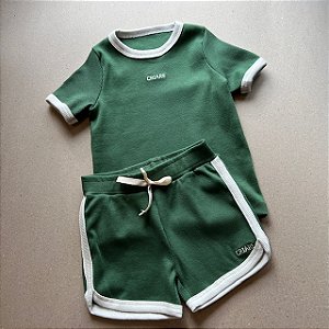 Conjunto Minimalista Unissex - Green