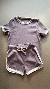 Conjunto Minimalista Unissex - Lavanda